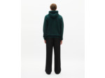 Sweatshirt à capuche avec patch vert foncé bottle green