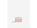 Porte-monnaie amelia  en cuir pink