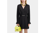 Robe Courte A Manches Longues black