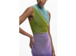 Robe Sans Manches En Maille – Femme