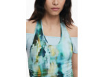 T-Shirt À Manches Courtes En Maille – Femme