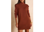 Robe pull sans manches en laine RAPHAELLE