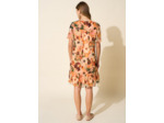 Robe droite imprimée
