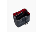 Mini sac seau Ines de la Fressange en cuir grainé