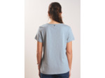 Tee-shirt col danseuse en coton modal