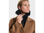 Col Cassandra Noir en Laine