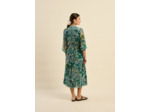 Robe longue imprimée