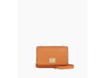 Petit sac bandoulière Eva en cuir grain caviar