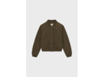 Bomber en chèvre velours- RIVA