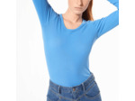 T-shirt nacre bleu