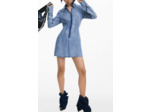 Robe À Manches Longues En Denim – Femme