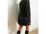 Petit sac à main Emilie en cuir effet croco