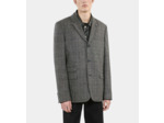 Blazer En Laine Prince De Galles brown / black