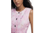 Robe Sans Manches En Tissu – Femme
