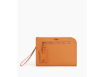 Pochette 13" Emile en cuir signature T
