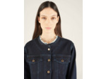 Veste indigo brut