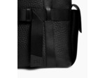 Sac à dos à rabat Noah en cuir grain buffle et cuir lisse