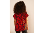 Chemise oversize à manches courtes