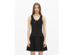 Top en maille noir black