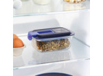 Boite rectangulaire 38cl bleu Easy Box