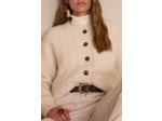 Gilet COSMO en mohair et laine