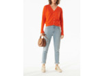 Cardigan fraise