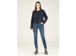 Veste indigo brut