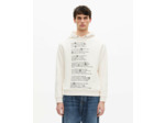 Sweatshirt a print ecru