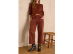 Pantalon SELYNA en velours de coton