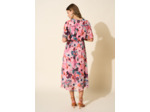 Robe longue manches courtes