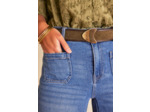 Jean LEA CROPPED en denim