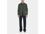 Chemise en popeline kaki dark green