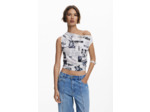 T-Shirt Sans Manches En Maille – Femme