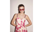 Robe Raquelina Champagne en Coton