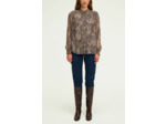 Blouse imprimé cachemire et lurex - BALBINE