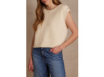 Pull  sans manches SIDONIE en coton