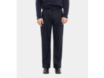 Pantalon Large À Rayures Bleu Marine dark navy