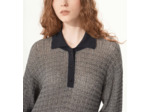 Pull robe fusain