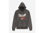 Sweat a capuche avec print devant black