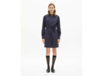 Robe Courte A Lanches Longues navy
