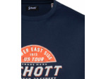 T-shirt imprimé à col rond SCHOTT TSUSTOUR