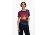 T-Shirt À Manches Courtes En Tricot – Femme