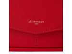 Pochette avec bandoulière amovible Charlotte en cuir lisse