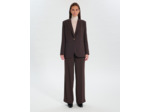Veste Victorina Chocolat en Polyester