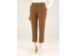 Pantalon droit kaki bronze