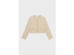 Veste à franges en tweed  - ROZETTA