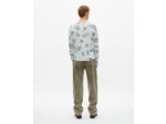 Pull tie and dye light blue/white