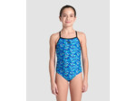 Maillot de bain arena Performance Pooltiles Light Drop Back pour filles