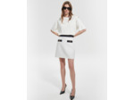 Jupe Johnson Ecru en Polyester