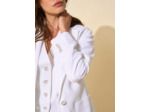 Veste de tailleur contenant du lin